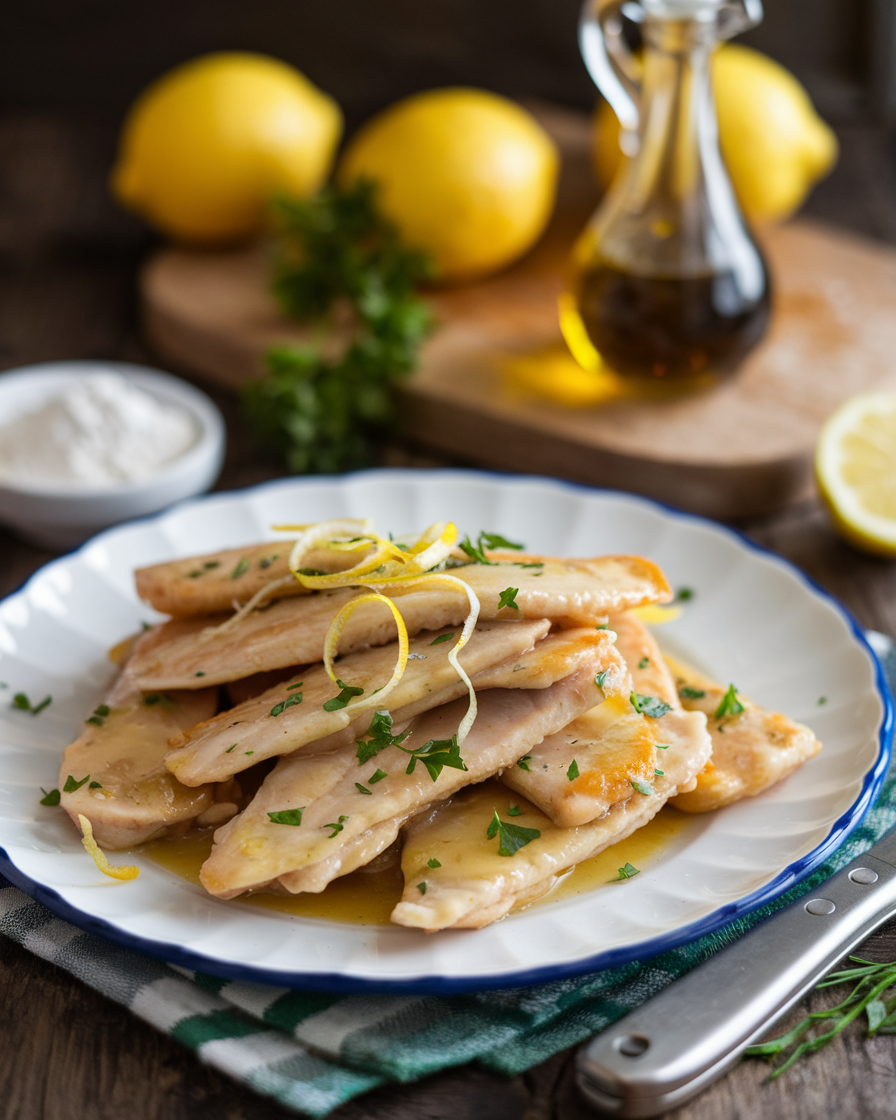 Straccetti di Pollo al Limone